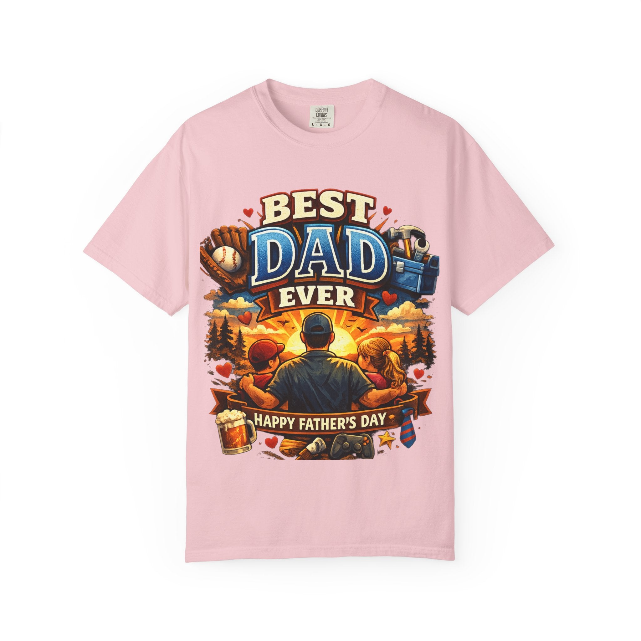 Best Dad Ever T-Shirt — Happy Father’s Day Graphic Tee for Dads