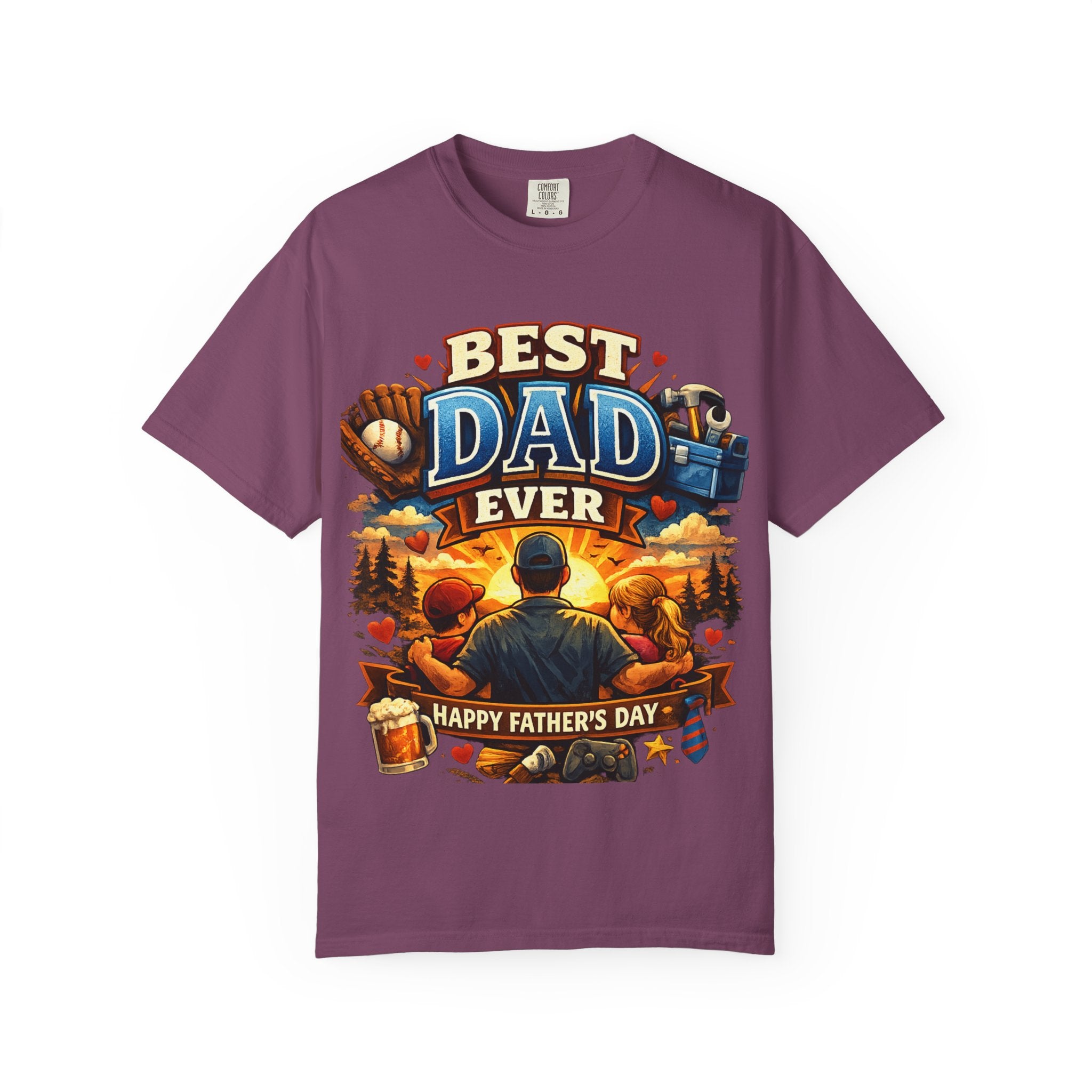 Best Dad Ever T-Shirt — Happy Father’s Day Graphic Tee for Dads