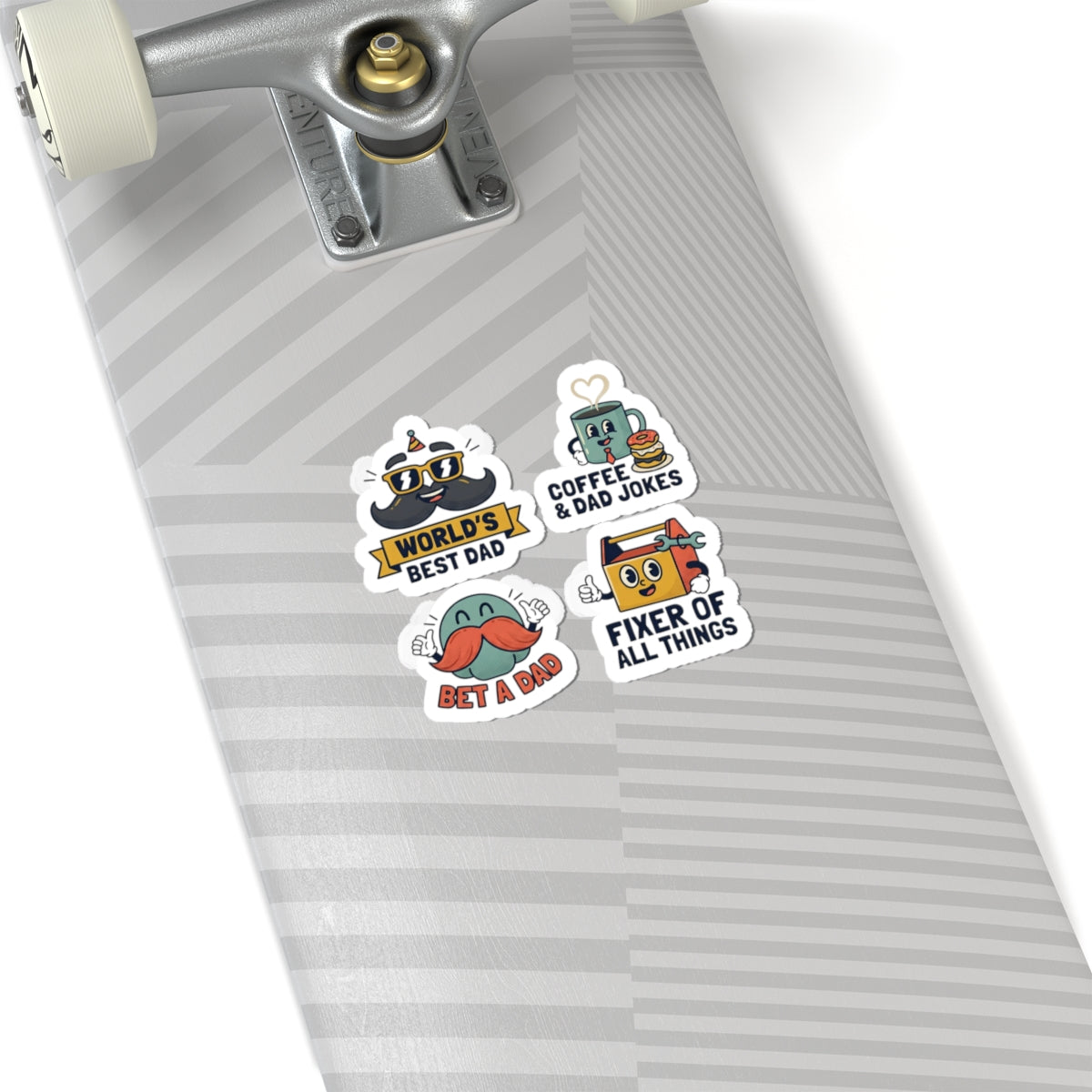 Dad Joke Sticker Sheet, kiss-cut stickers | casual fanwatch, country colors