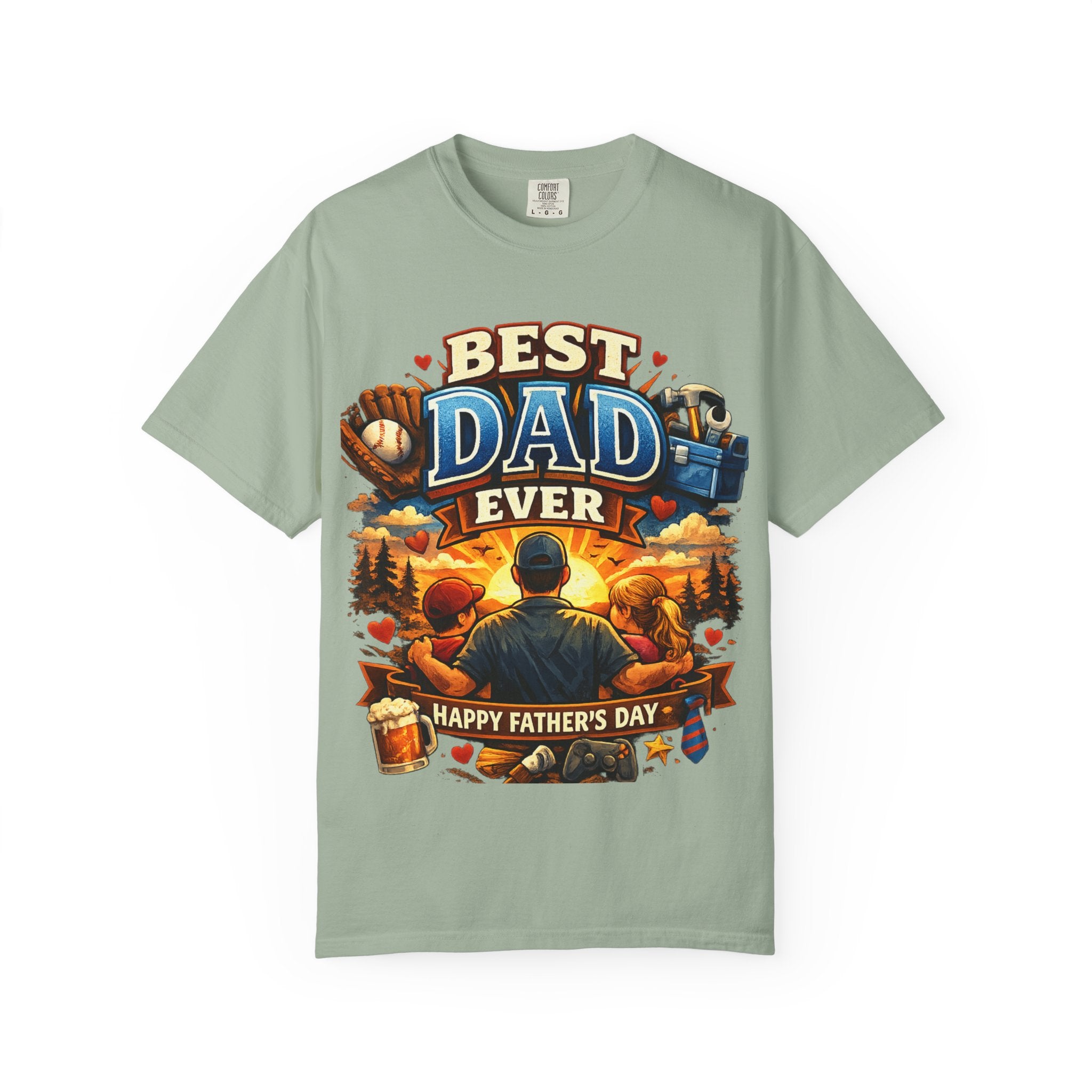 Best Dad Ever T-Shirt — Happy Father’s Day Graphic Tee for Dads
