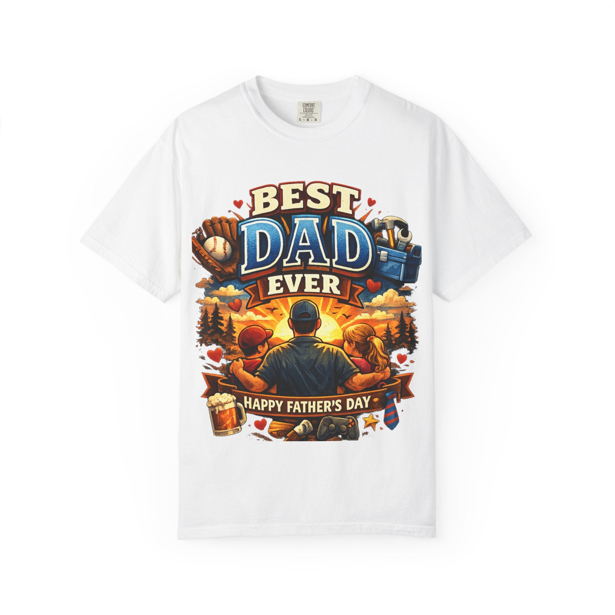 Best Dad Ever T-Shirt — Happy Father’s Day Graphic Tee for Dads