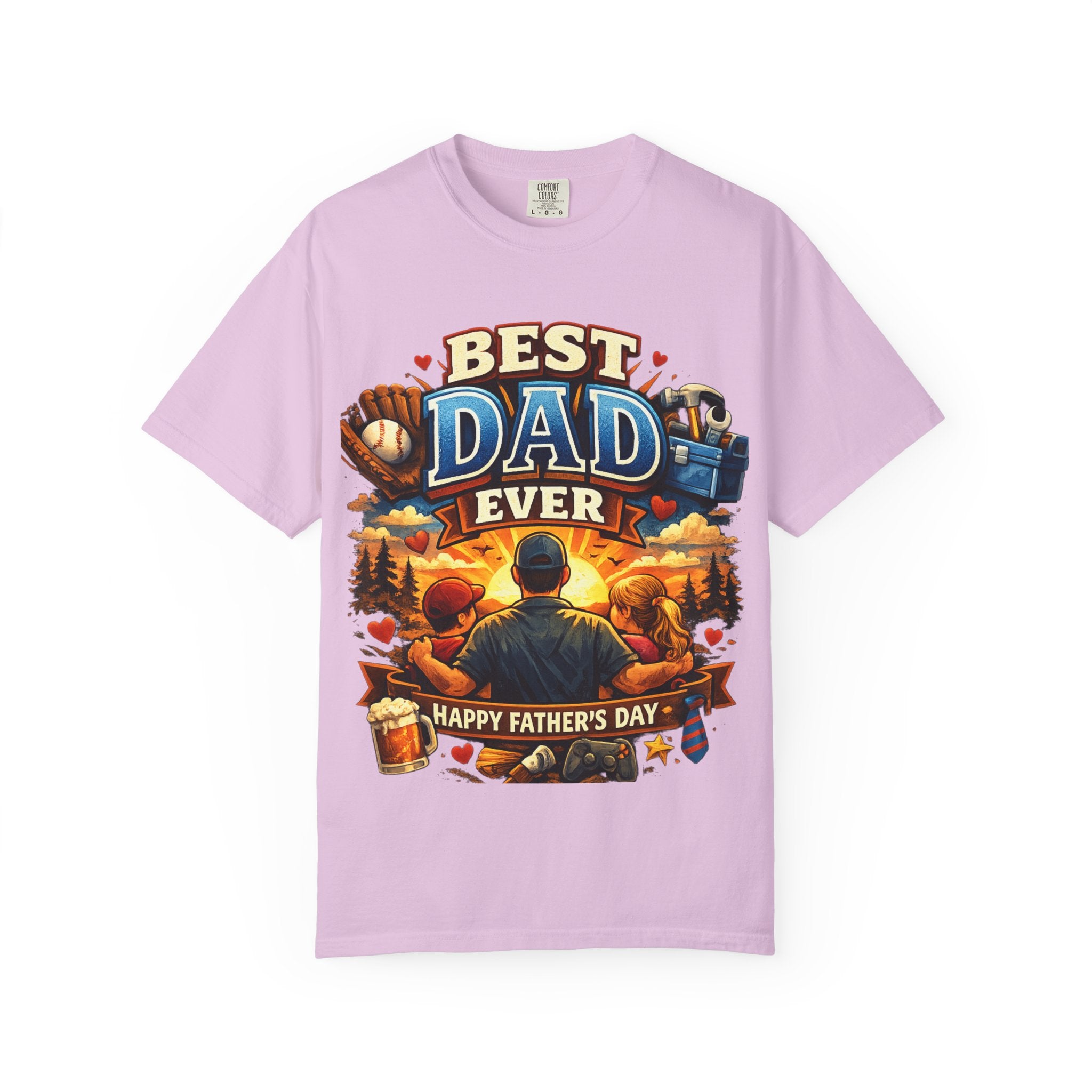Best Dad Ever T-Shirt — Happy Father’s Day Graphic Tee for Dads