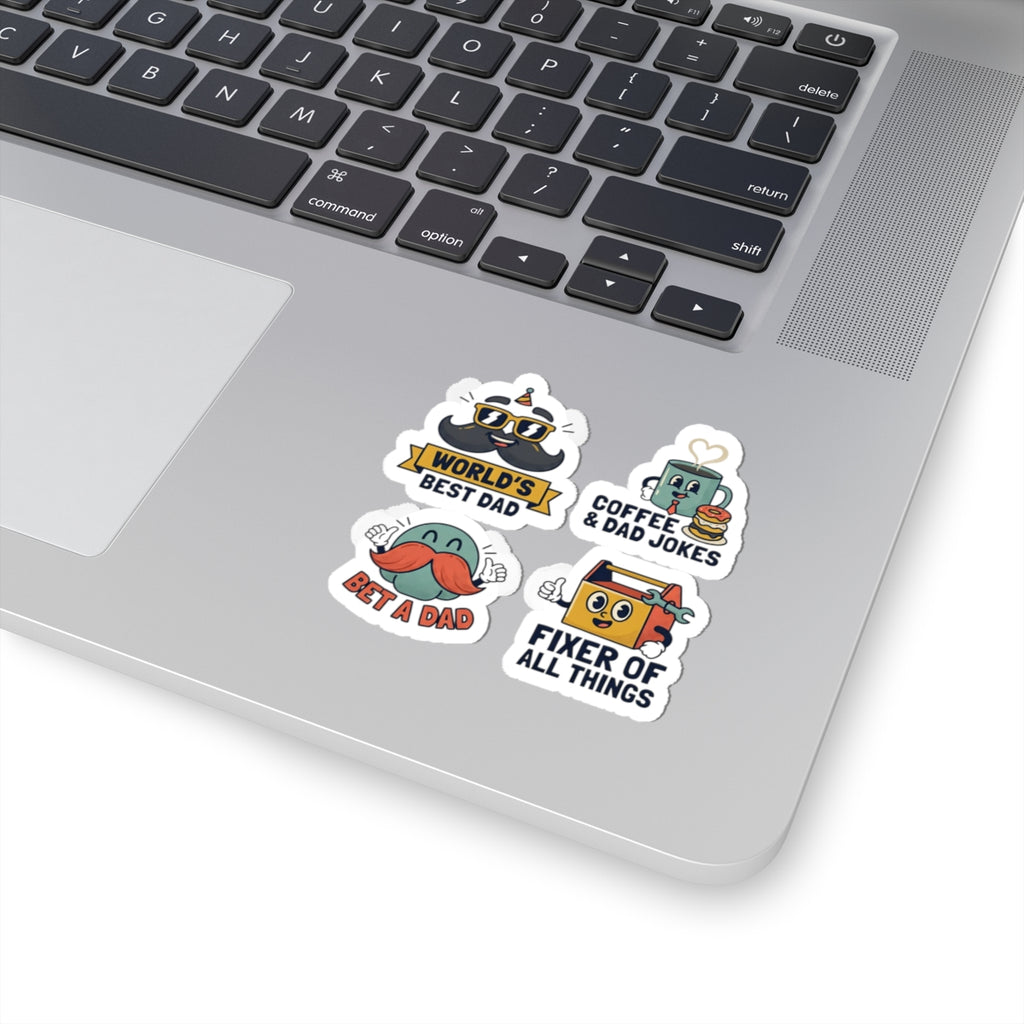 Dad Joke Sticker Sheet, kiss-cut stickers | casual fanwatch, country colors