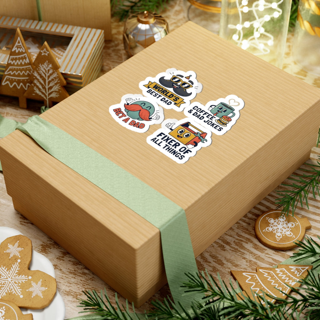Dad Joke Sticker Sheet, kiss-cut stickers | casual fanwatch, country colors