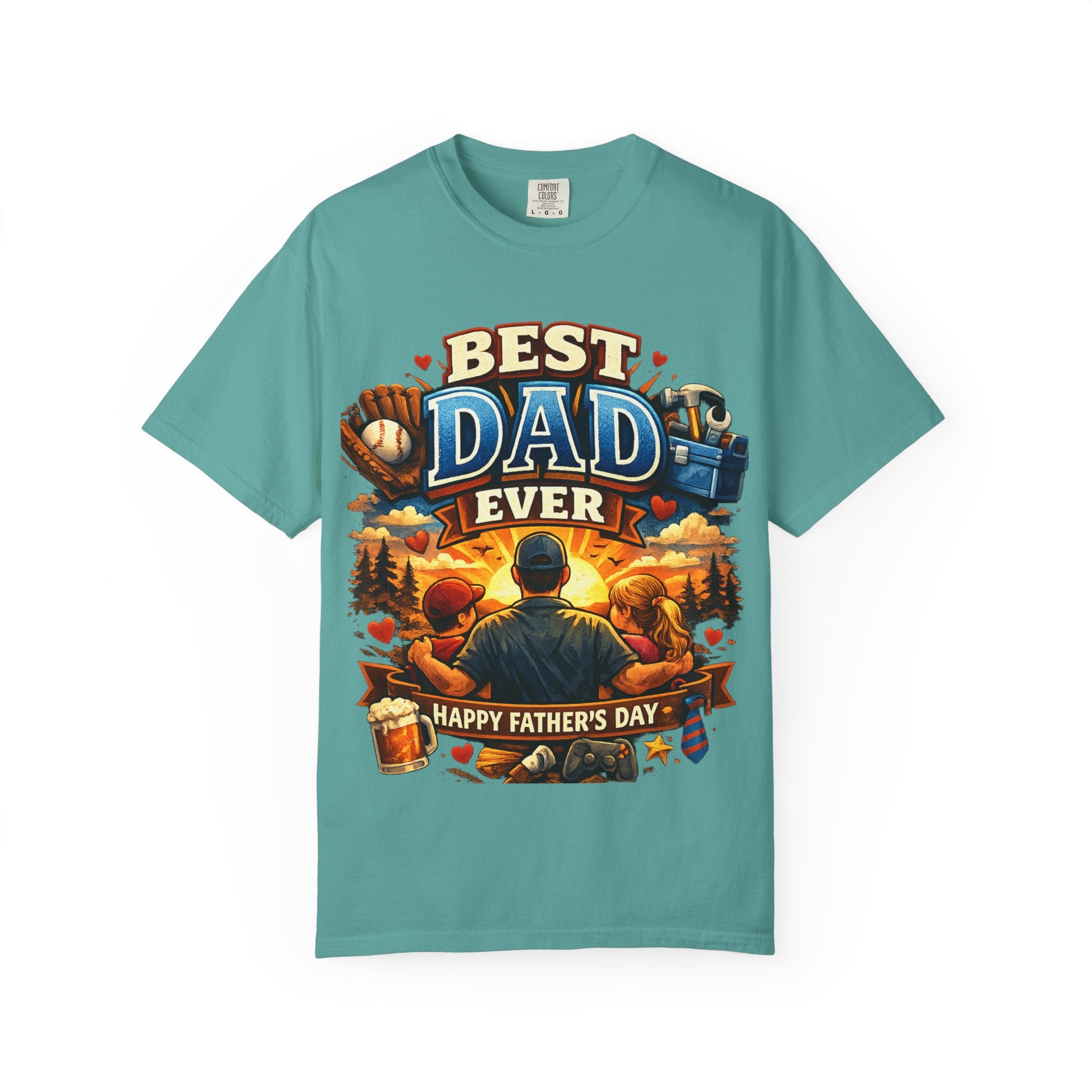 Best Dad Ever T-Shirt — Happy Father’s Day Graphic Tee for Dads